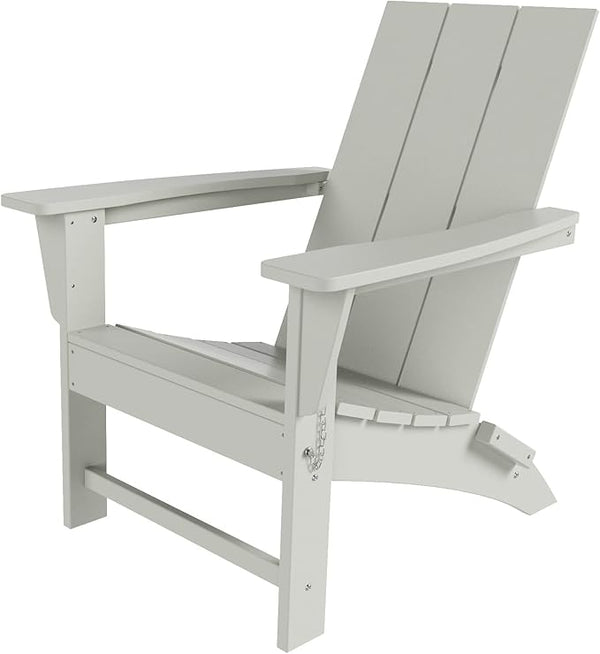 Costaelm Folding Adirondack Chairs, Outdoor Patio Adjustable Lawn Chairs - Photo 1