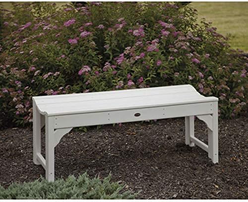 POLYWOOD® Traditional Garden Bench, Slate Grey