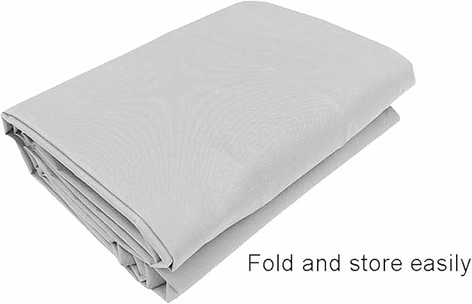 Dineli Outdoor Lounge Chair Cover Waterproof Patio Furniture Pool Chair Covers, Patio Lounger Protector Dust Proof Furniture Protective Cover, Light Gray, 72.8" D x 37.4" W x 27.2" H - 1 Piece