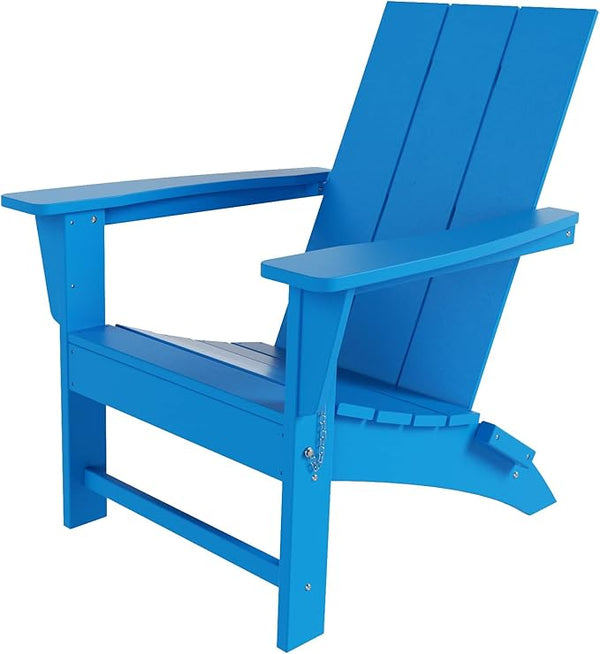 Costaelm Folding Adirondack Chairs, Outdoor Patio Adjustable Lawn Chairs - Photo 1