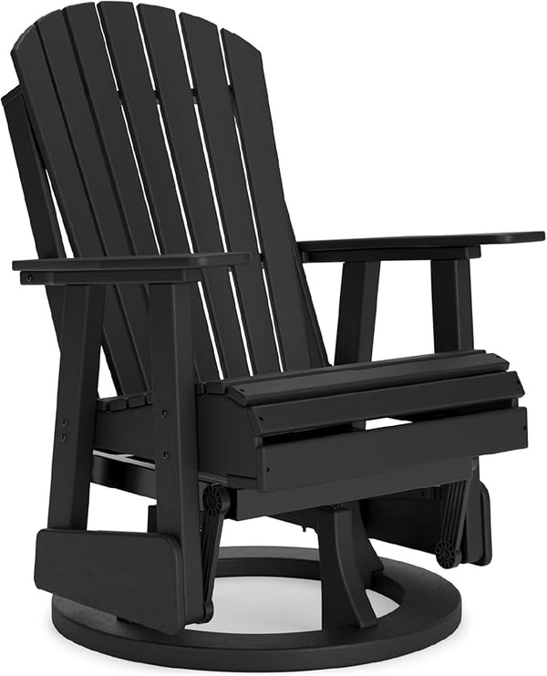 Signature Design by Ashley Hyland Wave Modern Outdoor Swivel Glider Chair, Gentle Gliding Motion - Photo 1
