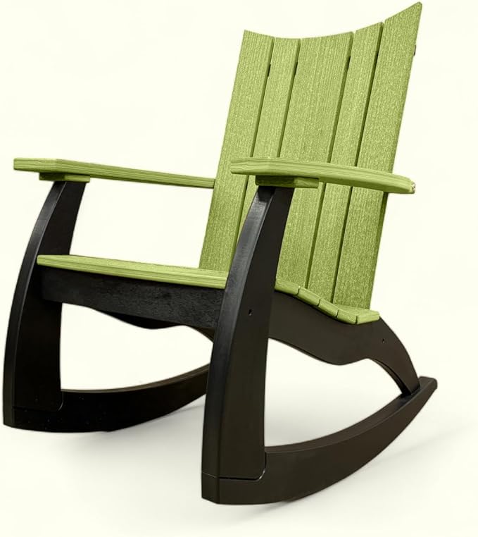 Generic The Richland Rocker (Coastal Gray), Lime Green/Black