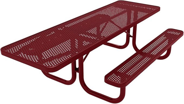 COATEDOUTDOORFURNITURE Heavy-Duty Portable ADA-Compliant Outdoor Picnic Table - Photo 1