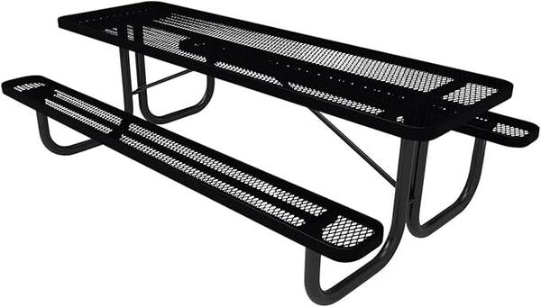COATEDOUTDOORFURNITURE Heavy-Duty Portable Outdoor Picnic Table - Photo 1