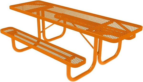 COATEDOUTDOORFURNITURE Heavy-Duty Portable ADA-Compliant Outdoor Picnic Table - Photo 1