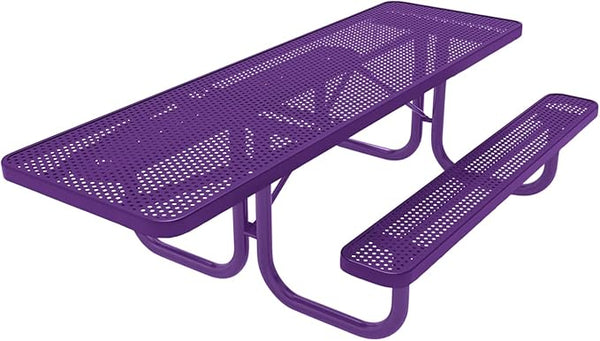 COATEDOUTDOORFURNITURE Heavy-Duty Portable ADA-Compliant Outdoor Picnic Table - Photo 1