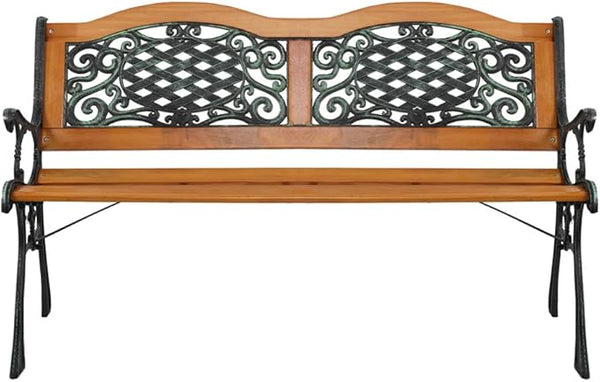 JHshop Patio Garden Bench 49" Outdoor Loveseat Chairs, Patio Park Bench, Outdoor Garden Bench, Patio Porch Chair Furniture, Outdoor Patio Garden Bench,49" Outdoor Benches 49.5" L x 20.5" W x 30" H