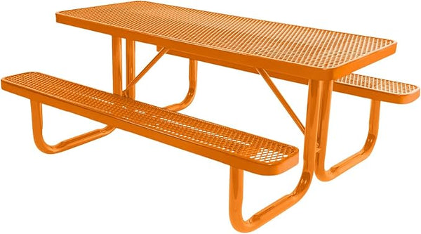 COATEDOUTDOORFURNITURE Heavy-Duty Portable Outdoor Picnic Table - Photo 1