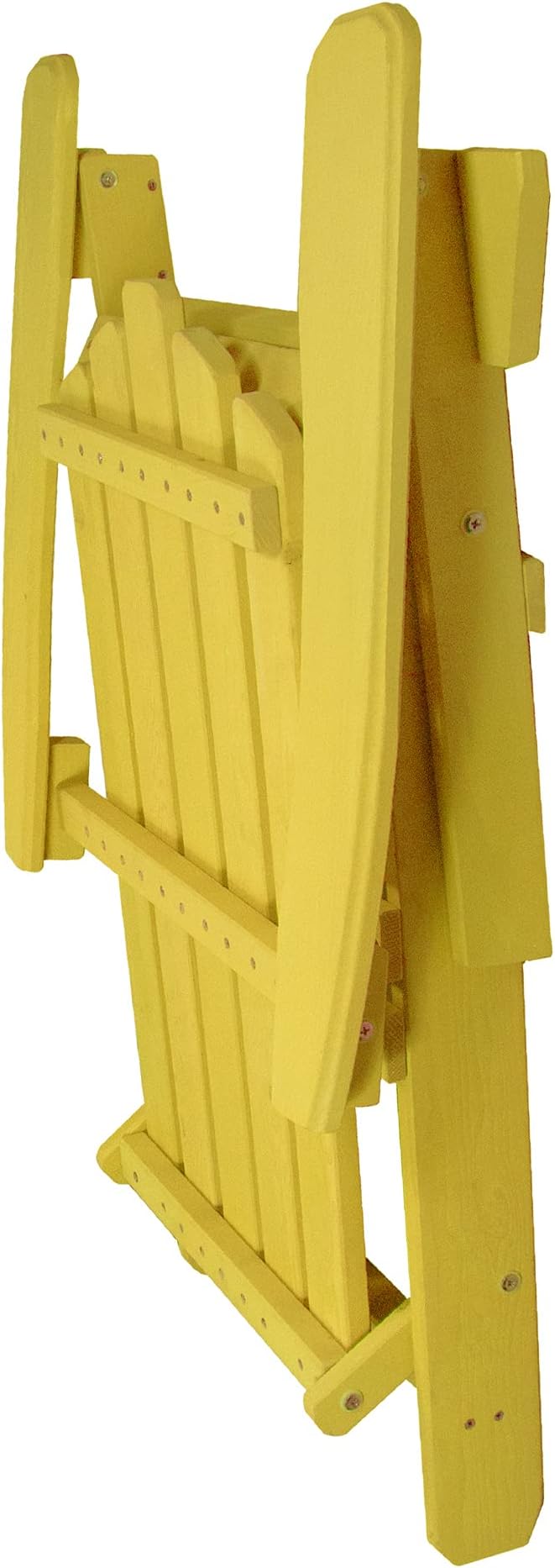Northlight DR91998 Classic Folding Wooden Adirondack Chair, 36", Yellow