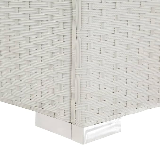 Sun Lounger Hammock Chair,Lounge Chair,Patio Lounge Chairs,Christopher Knight Outdoor Furniture,Outdoor Chaise Lounge,Outdoor Lounge Chairs Set of 2,with Cushion Poly Rattan White