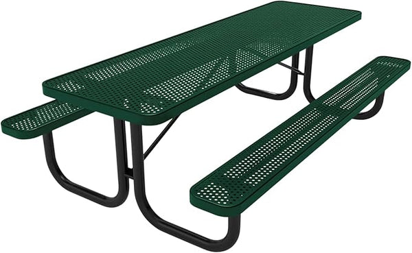 COATEDOUTDOORFURNITURE Heavy-Duty Portable Outdoor Picnic Table - Photo 1