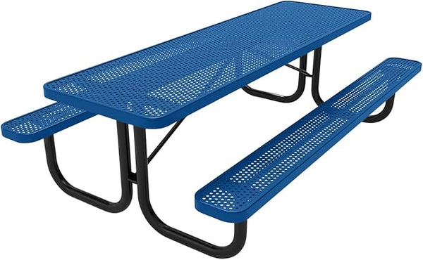 COATEDOUTDOORFURNITURE Heavy-Duty Portable Outdoor Picnic Table - Photo 1