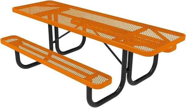 COATEDOUTDOORFURNITURE Heavy-Duty Portable ADA-Compliant Outdoor Picnic Table - Photo 1
