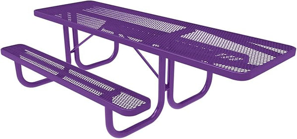COATEDOUTDOORFURNITURE Heavy-Duty Portable ADA-Compliant Outdoor Picnic Table - Photo 1