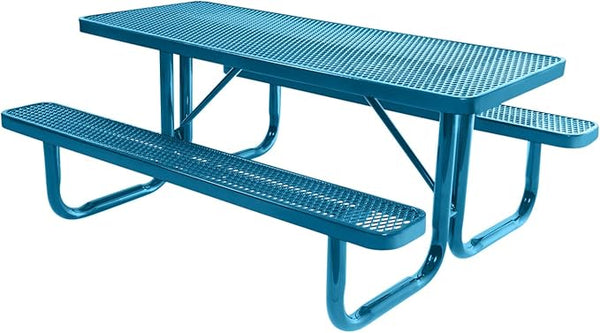 COATEDOUTDOORFURNITURE Heavy-Duty Portable Outdoor Picnic Table - Photo 1