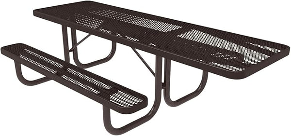 COATEDOUTDOORFURNITURE Heavy-Duty Portable ADA-Compliant Outdoor Picnic Table - Photo 1