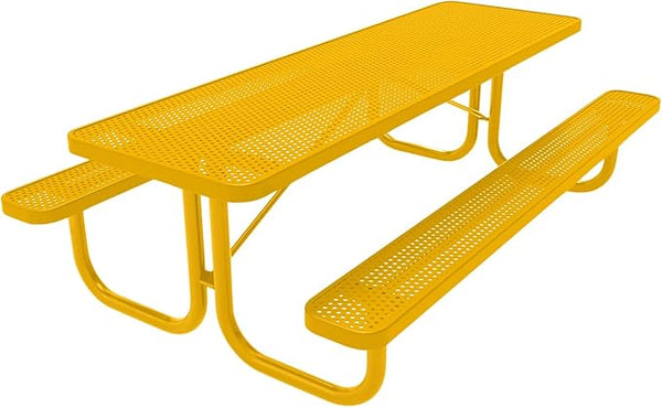 COATEDOUTDOORFURNITURE Heavy-Duty Portable Outdoor Picnic Table - Photo 1