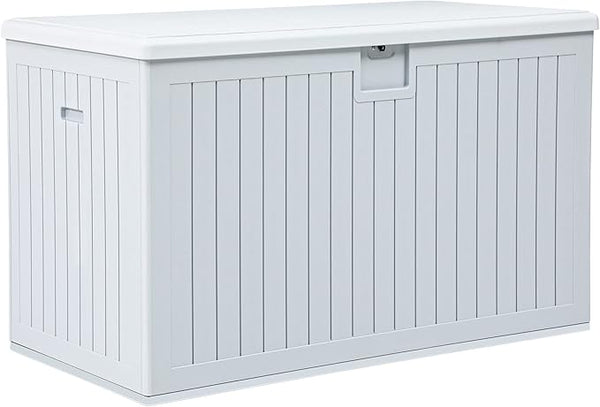 YITAHOME 230 Gallon Large Deck Box with Divider & Side Handles, Outdoor Double-Wall Storage for Patio Furniture Cushions - Photo 1
