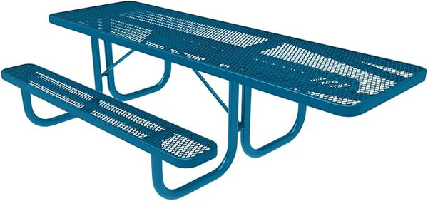 COATEDOUTDOORFURNITURE Heavy-Duty Portable ADA-Compliant Outdoor Picnic Table - Photo 1