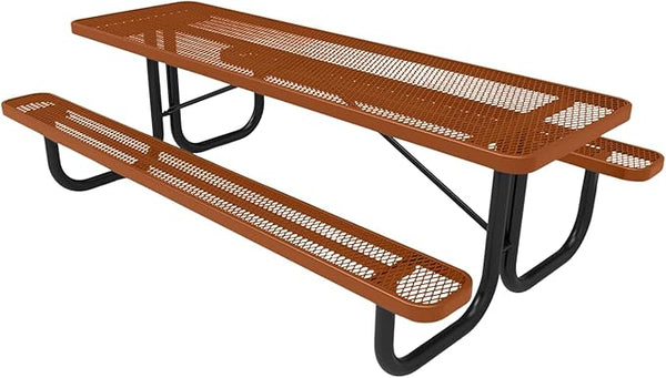 COATEDOUTDOORFURNITURE Heavy-Duty Portable Outdoor Picnic Table - Photo 1