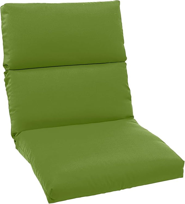 BrylaneHome Universal Chair Cushion - 45.75”L x 22”W x 2.75”H - Patio & Outdoor - Water, Stain & Fade Resistant - Willow - Photo 1