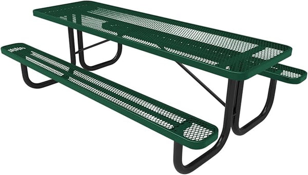 COATEDOUTDOORFURNITURE Heavy-Duty Portable Outdoor Picnic Table - Photo 1