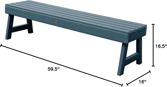 highwood Weatherly Picnic Bench, 5ft, Eucalyptus