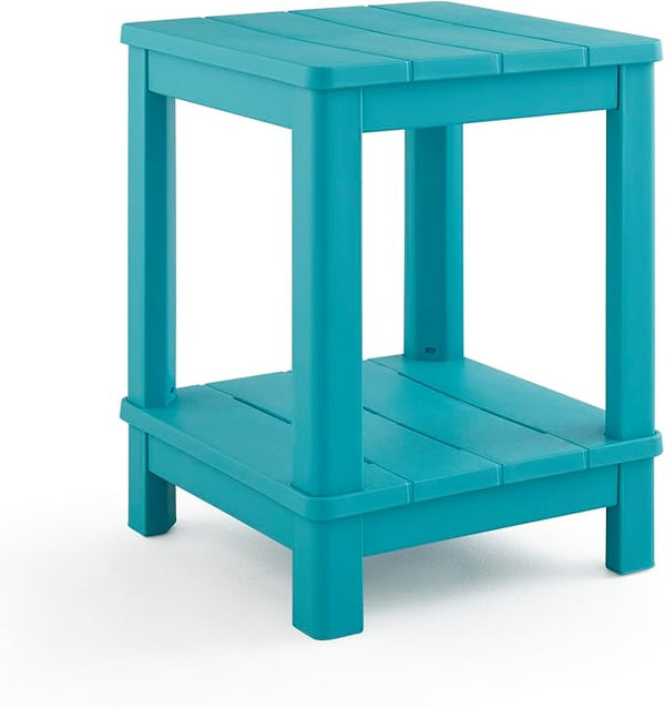 Keter Deluxe Adirondack Side Table - Teal - Photo 1
