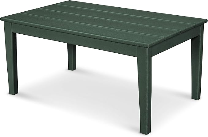 POLYWOOD® Newport 22" x 36" Coffee Table, Green