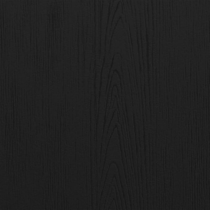 EMMA + OLIVER Black Modern Dual Slat Back Indoor/Outdoor Adirondack Style Patio Chair