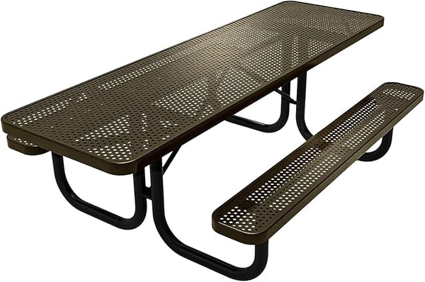 COATEDOUTDOORFURNITURE Heavy-Duty Portable ADA-Compliant Outdoor Picnic Table - Photo 1