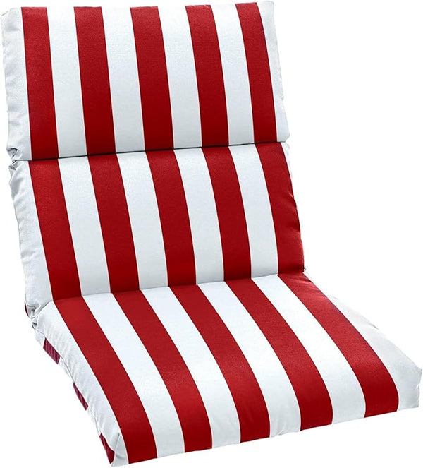 BrylaneHome Universal Chair Cushion - 45.75”L x 22”W x 2.75”H - Patio & Outdoor - Water - Photo 1