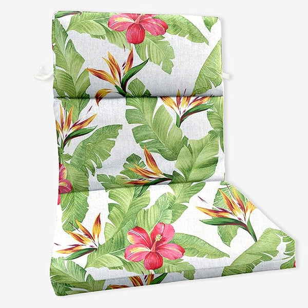 BrylaneHome Universal Chair Cushion - 45.75”L x 22”W x 2.75”H - Patio & Outdoor - Water - Photo 1