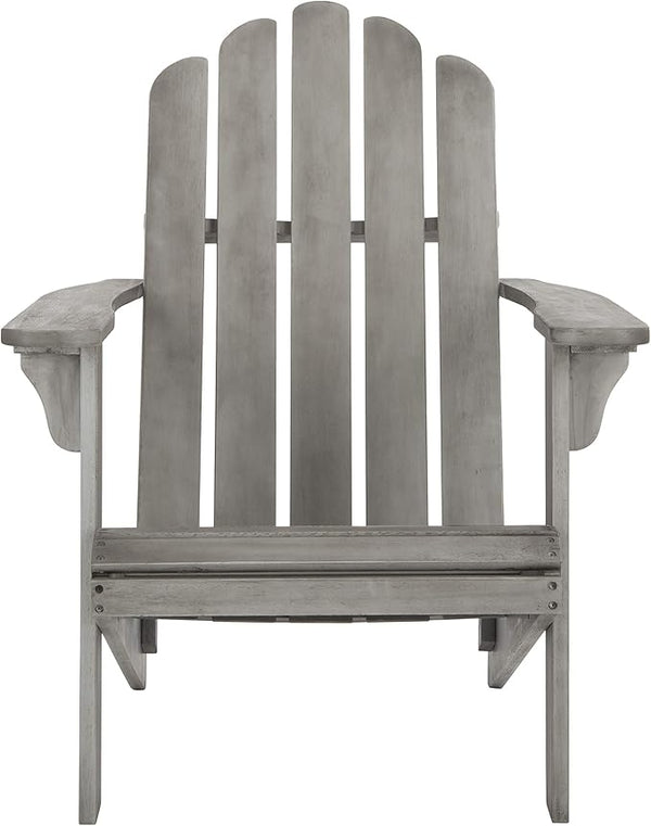 Safavieh PAT7027A Outdoor Collection Topher Teak Adirondack Chair - Photo 1