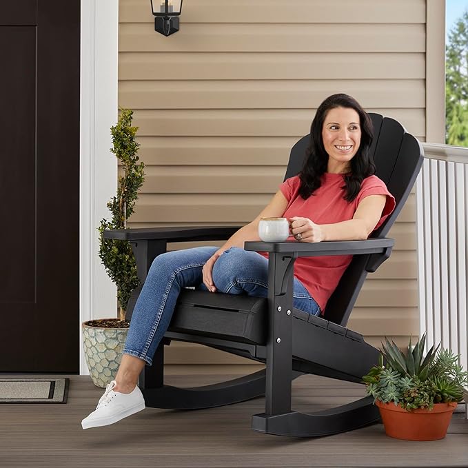 Keter Everest Adirondack Rocker - Graphite