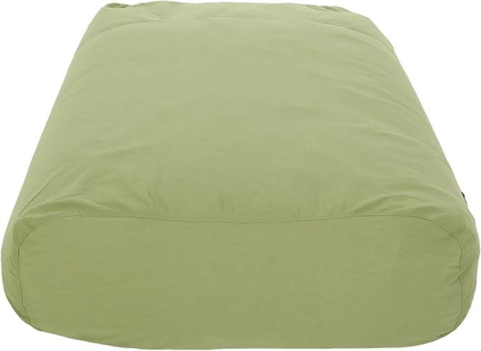 Christopher Knight Home Vivien Outdoor Water Resistant 6'x3' Lounger Bean Bag, Green