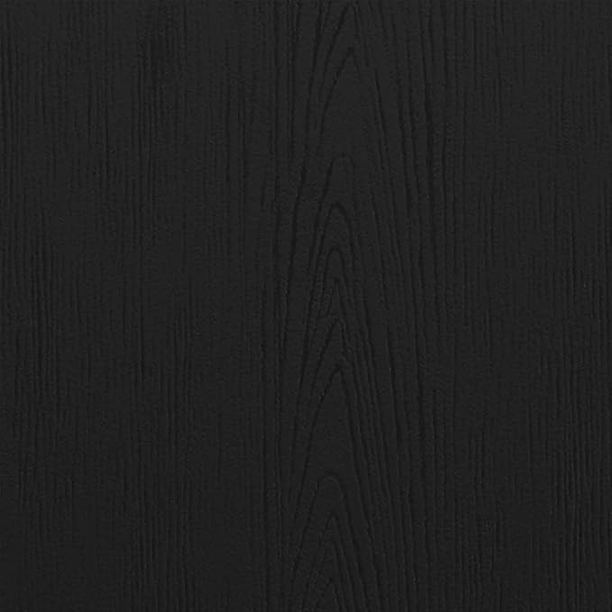Flash Furniture Sawyer Modern Commercial 2-Slat Back Adirondack Chair - Black Commercial All-Weather Poly Resin Lounge Chair