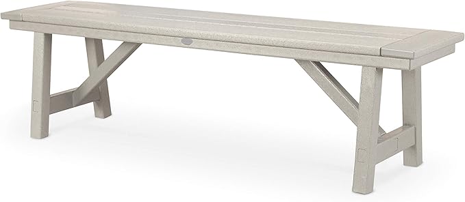 POLYWOOD® Heritage Bench, Sand