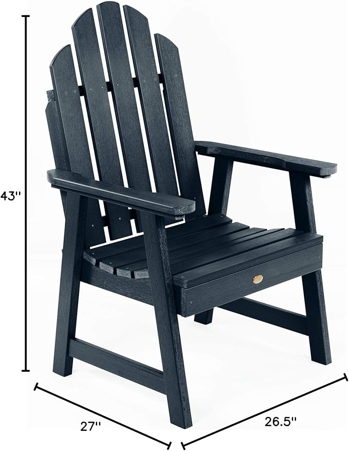 Highwood Classic Westport Patio and Garden Chair, Federal Blue