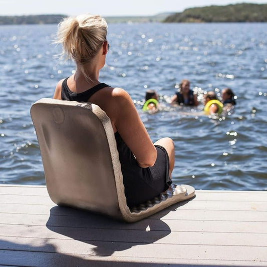 TRC Recreation LP Super Soft Folding Poolside Chair Bronze