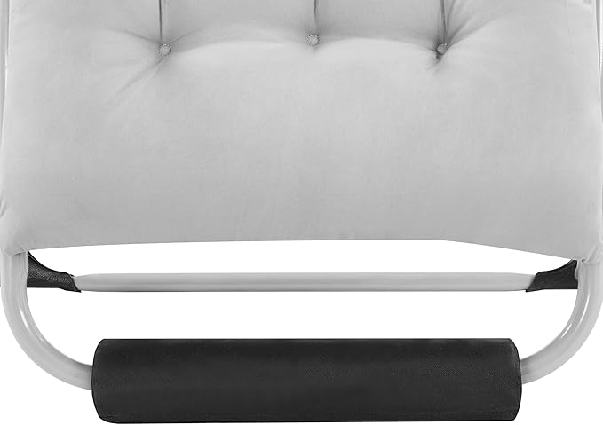 Yaheetech 29in Zero Gravity Chair, Foldable Premium Reclining Lounge Recliner w/Removable Pad & Pillow & Side Accessory Tray for Indoor and Outdoor Gray 1PCS