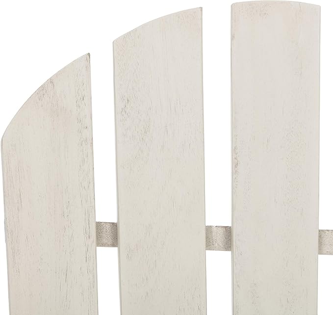 Safavieh Outdoor Brizio Classic White Adirondack Rocking Chair