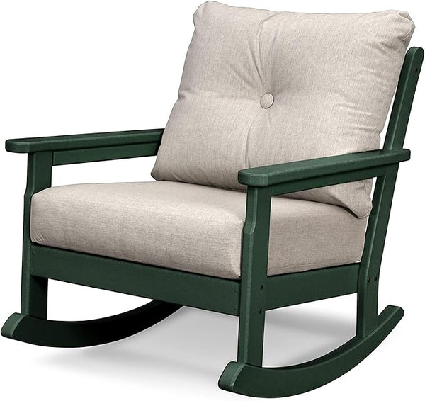 POLYWOOD Vineyard Deep Seating Rocking Chair - Photo 1