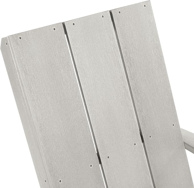 highwood Italica Modern Adirondack Chair, Harbor Gray