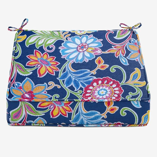 BrylaneHome Extra-Thick Seat Cushion - 23”L x 22”W x 5.5”H - Patio & Outdoor - Water, Stain & Fade Resistant - Granada - Photo 1