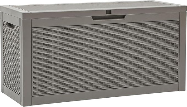YITAHOME 60 Gallon Outdoor Storage Box, Large Water Resistant Resin Deck Box - Photo 1