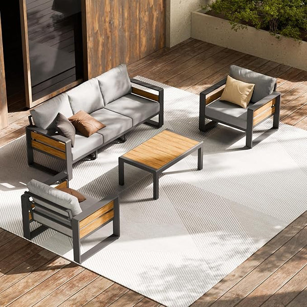 ZANDOR Aluminum Outdoor Patio Furniture Set - Photo 1