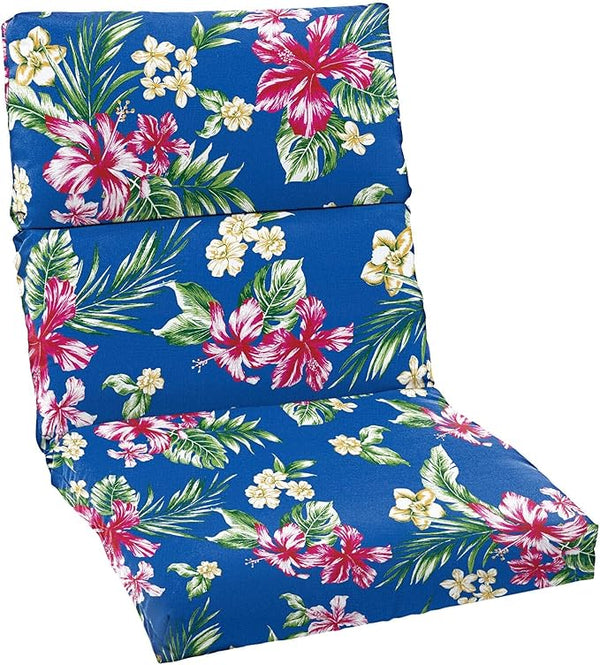 BrylaneHome Universal Chair Cushion - 45.75”L x 22”W x 2.75”H - Patio & Outdoor - Water - Photo 1