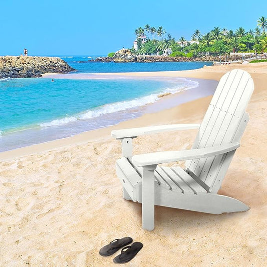 Cape Adirondack Chair, Adult, Coconut White