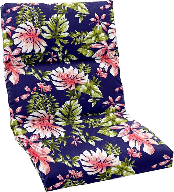 BrylaneHome Universal Chair Cushion - 45.75”L x 22”W x 2.75”H - Patio & Outdoor - Water - Photo 1